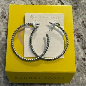 Kendra Scott African Turquoise Hoop Earrings